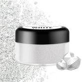 Jedlé třpytky, 10 gramů, různé barvy Glitter Naty Shop White