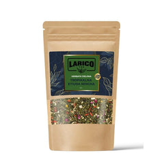 Larico Tea Ceai natural de fructe Früchtchen Mix Căpșuni sălbatice Euphorie 50 g/Ceai de calitate superioară vrac/Ceai natural vrac