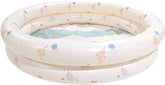 Miniland - Nafukovací dětský bazén 100 cm, Kompaktní a bezpečný kulatý bazén pro miminka
