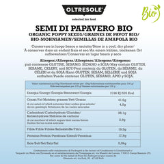 BIO mák 3 kg, BIO mák bohatý na živiny, ideální pro vaření a konzumaci, vhodná velikost