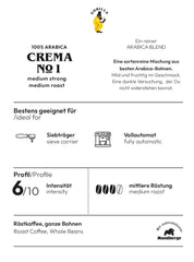 Joerges prăjire_închisă, Espresso Cremă Nr. 1, 1 kg
