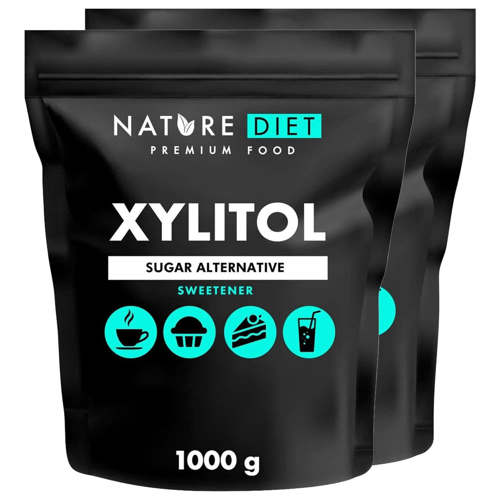 Nature Diet Xylitol, 1 kg sladidel Naty Shop 2 x 1 kg Xylitol