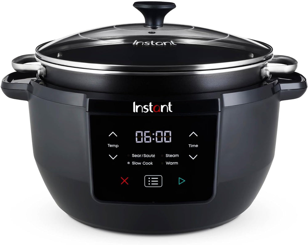 Instant Pot Superior Pomalý hrnec, 7,1l Multicooker, 4 funkce vaření, 800W Pomalý hrnec Naty Shop Schongarer / Pomalý hrnec
