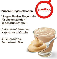 Gimoka Cream Caffè Latte Bez laktózy Bez lepku Bez konzervantů