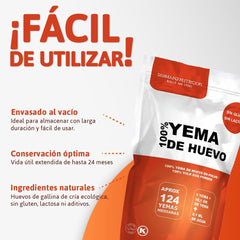Serman Nutricion Bio vaječný žloutek v prášku - bez lepku bez laktózy