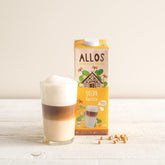 Allos Sojadrink Barista pěna pro veganskou kávu bez laktózy