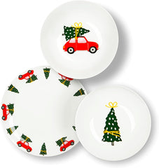 Excelsa Ready for Christmas Tellerservice, 18-teilig