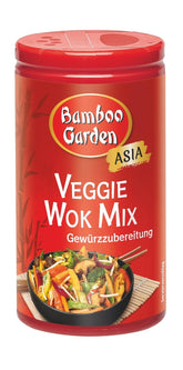 Bamboo Garden - Veggie Wok Mix Würzmischung | Vegan, natürliche Zutaten | 40 g in der Dose