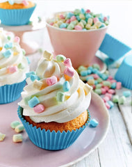 RUF Birthday Cake Cream, pudră de cremă cu aromă de vanilie și caramel și decor colorat, 110 grame Glazuri si Decor Naty Shop