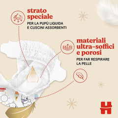 Plenky Huggies Extra Care, velikost 4 (8-16 kg), balení 66 ks plen Mother and Child Naty Shop