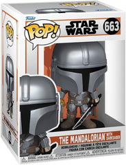 Funko Pop! Vinyl: Star Wars: The Mandalorian S9 - Figură de colecție din vinil - Idee de cadou - Marfă oficială - Jucărie pentru copii și adulți - Fani TV - Figură model pentru colecționari și exponate Action figures Naty Shop Titlu implicit