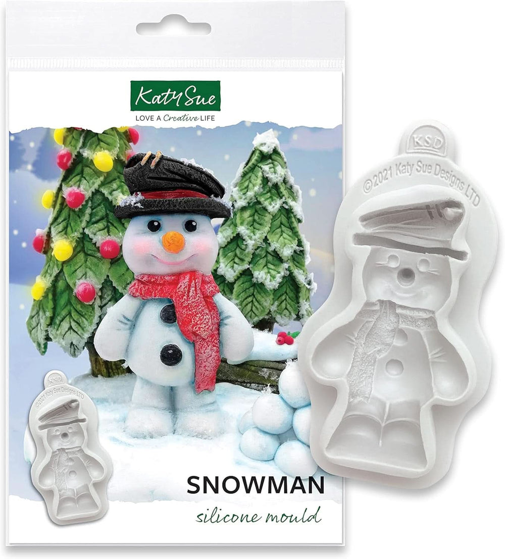 Katy Sue, silikonová forma, Snowman Kitchen Naty Shop