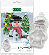 Katy Sue, silikonová forma, Snowman Kitchen Naty Shop