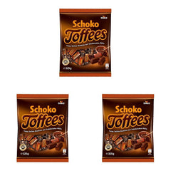 Čokoládové karamely - 3 x 325g - Čokoládové karamely s hořkou čokoládovou polevou (30%)
