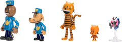 Sada akčních figurek Dog Man od Jakks Pacific obsahuje 6 cm pohyblivé figurky - hračky inspirované filmem Lil Petey, Petey, Chief a Flippy! Akční figurky Naty Shop