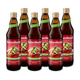 RABENHORST (6 X 700 ml) - Vysoce kvalitní zeleninová šťáva z různých druhů zeleniny Nealkoholické nápoje Naty Shop
