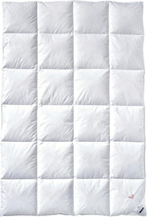 Péřová přikrývka Billerbeck - E04 Gold Edition - Přikrývka pro všechna roční období - 135 X 200 Cm Přikrývka z pravého prachového peří - Střední úroveň hřejivosti Přikrývky a přikrývky Naty Shop Střední (M) 135 X 200 Cm