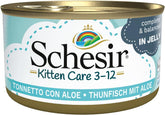 Hrană umedă pentru pisici Cat Jelly Kitten Tuna cu Aloe Vera, jeleu, 24 cutii x 85 g
