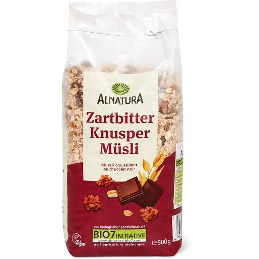 Křupavé tmavé müsli, 500 g