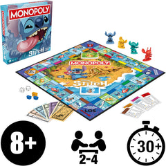Desková hra Monopoly Disney Stitch Edition - německá verze