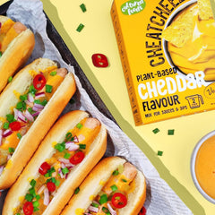 Kultivovaná jídla Veganer Käse Käseersatz Laktosefrei Glutenfrei 2-er Set Gouda Und Cheddar CHEATCHEEZ