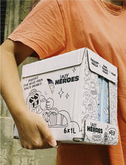 Lazy Heroes Hafer Vegetariánský ovesný nápoj Bezlepkový s vitamínem D