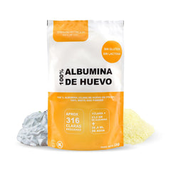 Sermand Nutrition Vaječný albumin 100% prášek bez lepku Bez laktózy