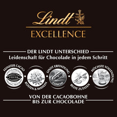 Lindt Excellence Sweet Salted Wood - tyčinka hořká čokoláda 100 g - intenzivní kakaová příchuť