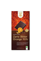 Grand Noir Delicate Bitter Orange Bio 70 procent kakaa - hladká pomerančová příchuť