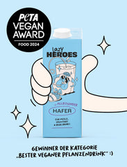 Lazy Heroes Hafer Vegetariánský ovesný nápoj Bezlepkový s vitamínem D