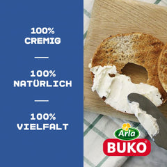Gartenkräuter Frischkäse | 10x 200g | 100% přírodní ingredience Ohne Konservierungsstoffe, Thickeners und Gesmackverstärker