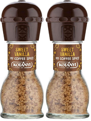 KOTÁNYI Vanilla Dream - charaktervoller Vanillegeschmack, Als Topping und Raffiniertes Kaffeegewürz, Mühle 53g