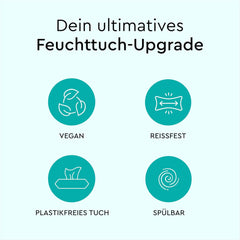 LILLYDOO toaletní vlhčené ubrousky 720 ks (12 x 60) 100% splachovací ubrousky bez plastu bez parfemace