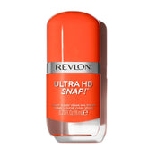 Revlon Ultra HD Snap Lak na nehty Dlouhotrvající veganské složení Rychle schnoucí jedna vrstva Plná krycí barva (8 ml) Hot Stuff (007) Unisex