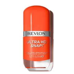 Revlon Ultra HD Snap Lak na nehty Dlouhotrvající veganské složení Rychle schnoucí jedna vrstva Plná krycí barva (8 ml) Hot Stuff (007) Unisex