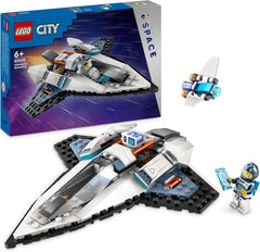 LEGO City Raumschiff, Weltraum-Spielzeug s raketoplánem pro děti v Baen, Jungen und Mädchen ab 6 Jahren, Set s astronautem-figurka 60430