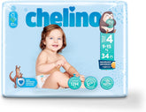 Scutece pentru copii Fashion & Love mărimea 4 (9-15 kg), 34 bucăți