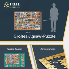 UFT Puzzle 13500 - Journey of a Thousand Miles Journey of a Thousand Miles Puzzle Naty Shop