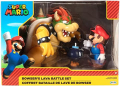 Nintendo Super Mario Bowser 18Cm vs. Sada figurek Mario (1. vlna) Akční figurky Naty Shop