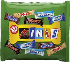 Packet Mix, Mars, Snickers, Bounty, Twix, Milky Way a další Čokoládové bonbony Naty Shop
