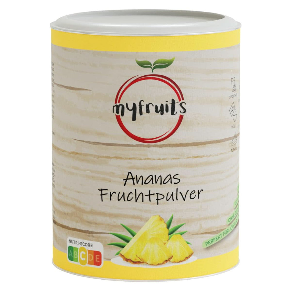 Myfruits ananasový ovocný prášek 500 gramů Aromas Naty Shop