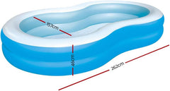 Nafukovací bazény Bestway 54117-17 Blue/White
