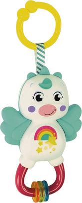 Clementoni 17778 - Little Unicorn Rattle - Sonaglio Neonato Con Massaggiagengive, Giocattolo Bambini 3 Mesi, Rafforza Le Capacità Motorie E Sensoriali - Made in Italy Jucarii Bebe Naty Shop Titlu implicit