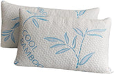 Comfysleep king size pernă de viscoză din bambus, răcoritoare, spumă de memorie mărunțită, viscoză reglabilă din bambus, capac detașabil / lavabil, 2 bucăți Perne standard Naty Shop Titlu implicit