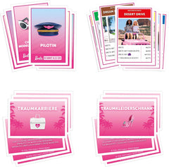 Barbie Edition, klasická desková hra inspirovaná snovým světem Barbie a jejími dobrodružstvími, je originální hrou pro děti a teenagery.