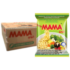MAMA - Instantní nudle se zeleninou, balení 30 ks (30 x 60 g)