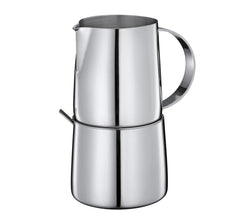 Cilio DELIZIA Zahniță și Cană de Lapte | Set de Cafea | Cană de Lapte și Recipient din Oțel Inoxidabil | Stivuibil | Cu Lingură | Porții 250 ml Lapte și 220 g Zahăr