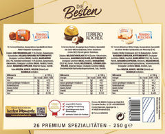 Ferrero The Best Nut Edition – Čokoládový dárek pro něj a pro ni se 3 prémiovými sortimenty