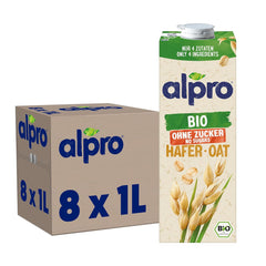 Alpro Bio Haferdrink Bez cukru - Zeleninový nápoj s ovsem