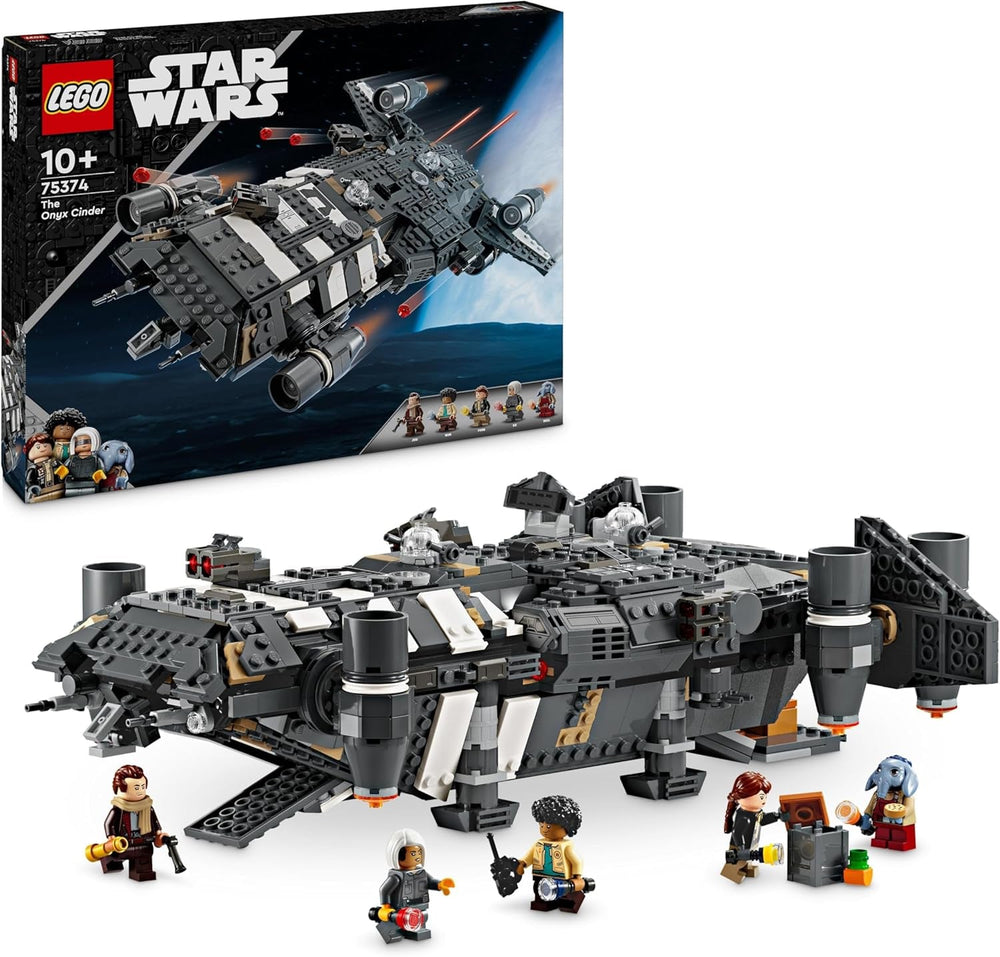 LEGO Star Wars: Skeleton Crew Onyx Cinder 5znaková sestavitelná a sběratelská hvězdná loď pro chlapce a dívky, nápad na dárek pro fanoušky od 10 let 75374 Stavebnice Besuche den LEGO-Store Výchozí název